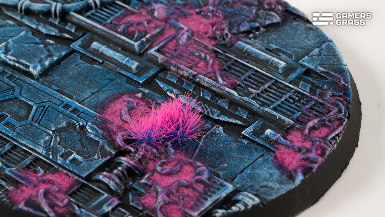 Gamers Grass GamersGrass: Bases - Alien Infestation - Round 80mm - Battle Ready (1)