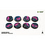 Gamers Grass GamersGrass: Bases - Alien Infestation - Round 28mm - Battle Ready (8)