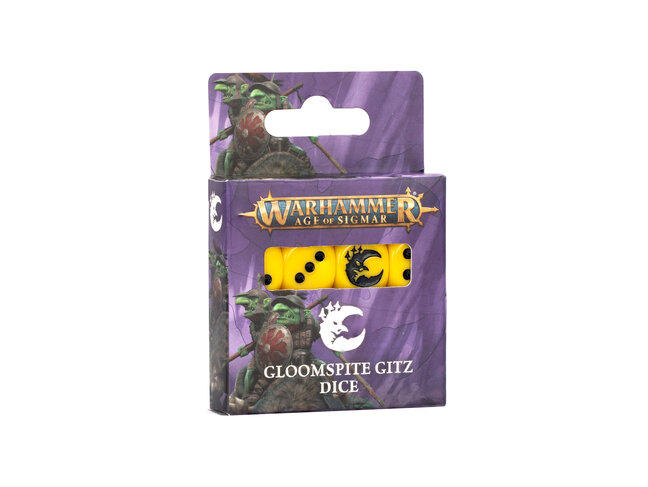 Games Workshop Warhammer Dice Set: Gloomspite Gitz