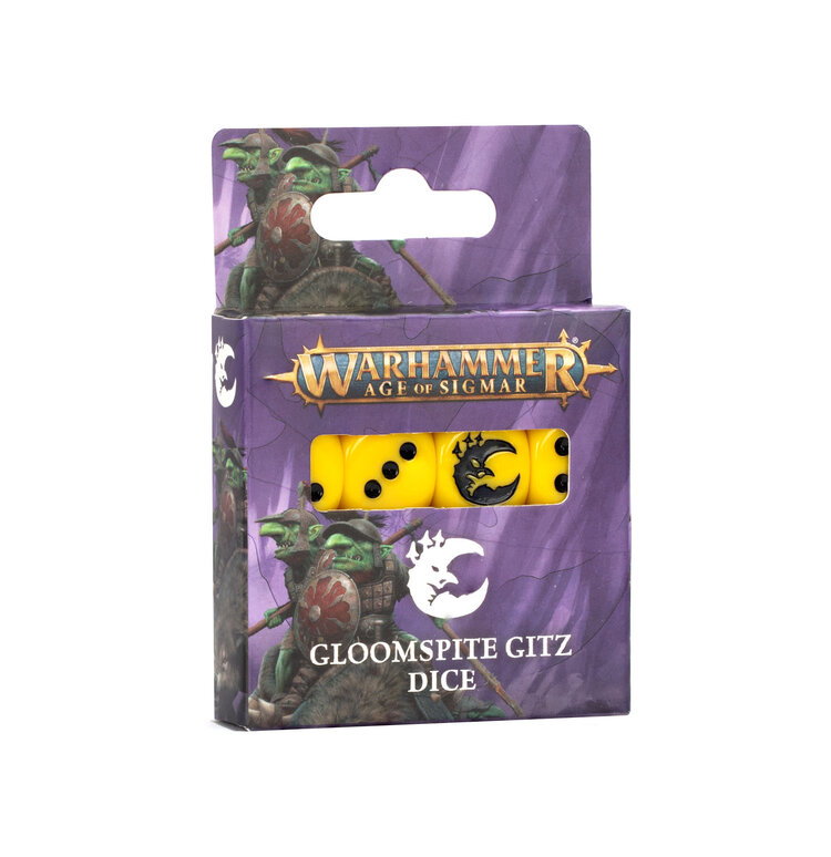 Games Workshop Warhammer Warhammer Age of Sigmar - Dice Set: Gloomspite Gitz