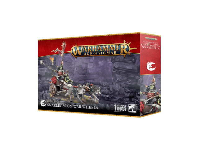 Games Workshop Warhammer Gloomspite Gitz: Snarlboss on War-Wheela