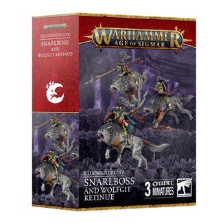 Games Workshop Gloomspite Gitz: Snarlboss and Wolfgit Retinue