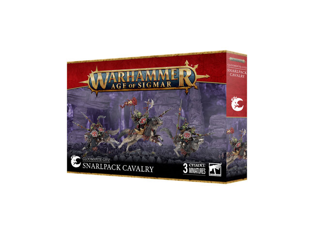 Games Workshop Warhammer Gloomspite Gitz: Snarlpack Cavalry