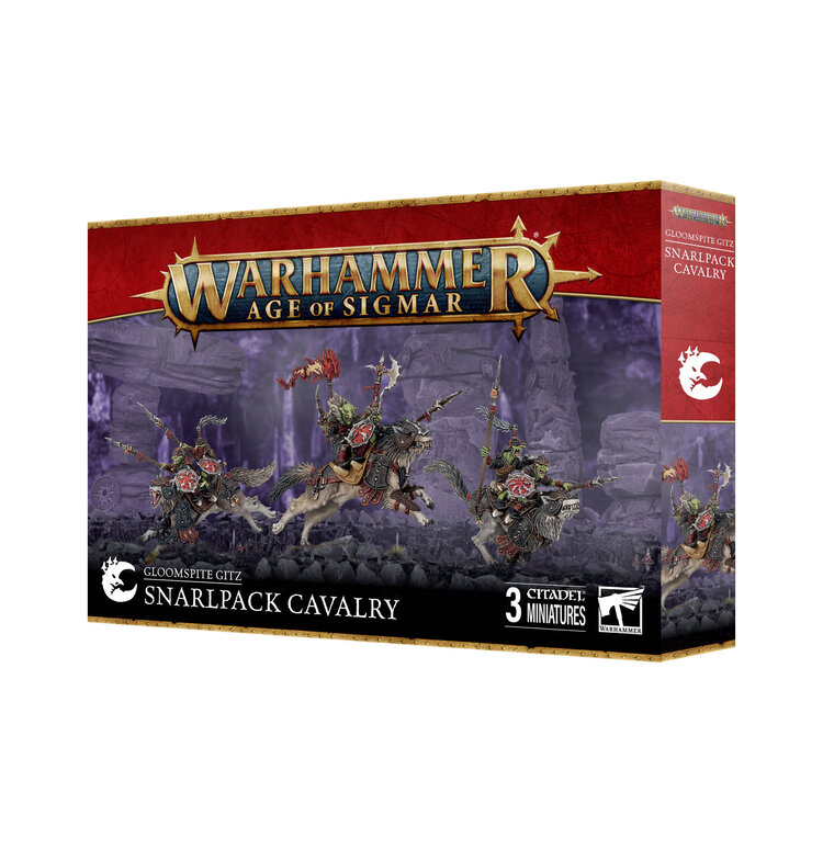 Games Workshop Warhammer Warhammer Age of Sigmar - Gloomspite Gitz: Snarlpack Cavalry