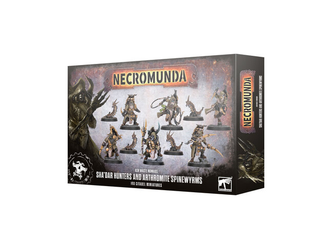 Games Workshop Warhammer Necromunda: Sha'dar Hunters and Anthromite Spinewyrms