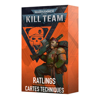 Games Workshop Kill Team: Datacards - Ratlings (fr)