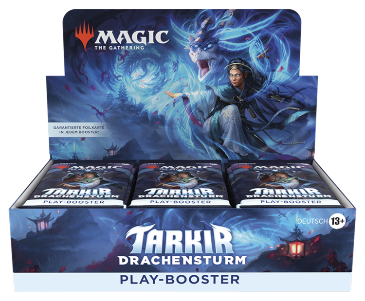 Magic: The Gathering Wizards of the Coast - Magic: The Gathering - Tarkir - Drachensturm: Play Booster Display (de)