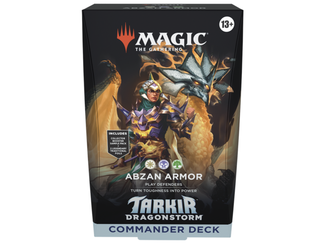 Magic: The Gathering Tarkir - Dragonstorm: Commander Deck Abzan Armor (en)
