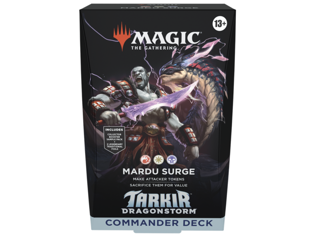 Magic: The Gathering Tarkir - Dragonstorm: Commander Deck Mardu Surge (en)