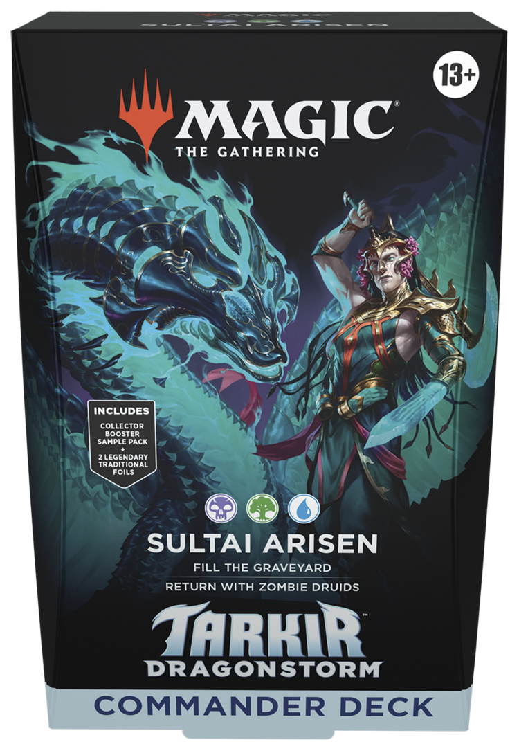 Magic: The Gathering Wizards of the Coast - Magic: The Gathering - Tarkir - Dragonstorm: Commander Deck Sultai Arisen (en)