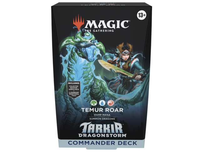 Magic: The Gathering Tarkir - Dragonstorm: Commander Deck Temur Roar (en)