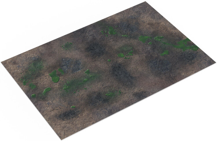 Gamemat Gamemat: Badlands and Toxic Badlands (48"x72")