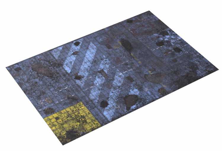 Gamemat Gamemat: Cyberpunk and Mars (48"x72")