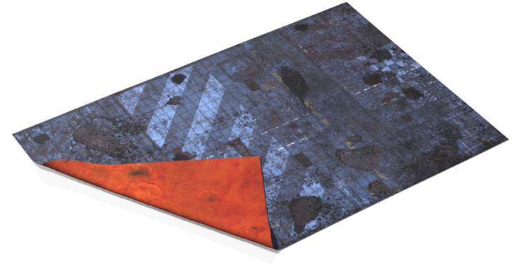 Gamemat Gamemat: Cyberpunk and Mars (48"x72")