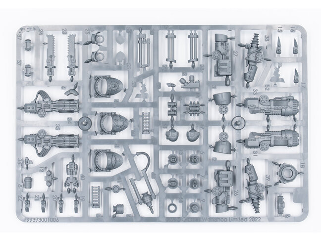 Games Workshop Warhammer Legiones Astartes: Contemptor Dreadnought - Weapons Frame 2