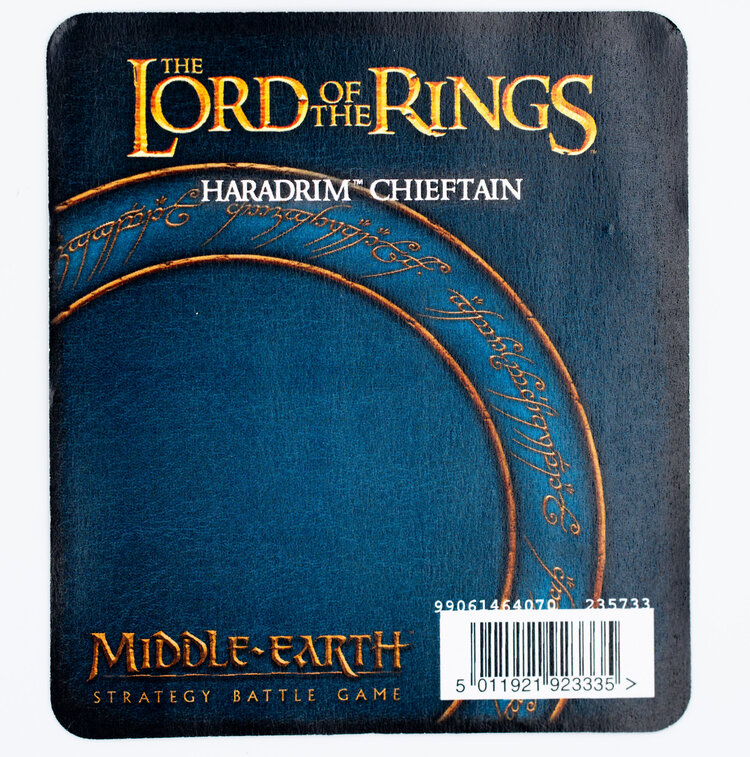 Games Workshop Warhammer Games Workshop - Middle-Earth: Haradrim King