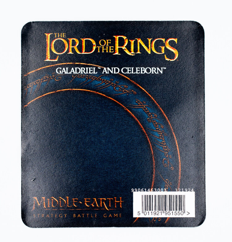 Games Workshop Warhammer Games Workshop - Middle-Earth: Galadriel and Celeborn