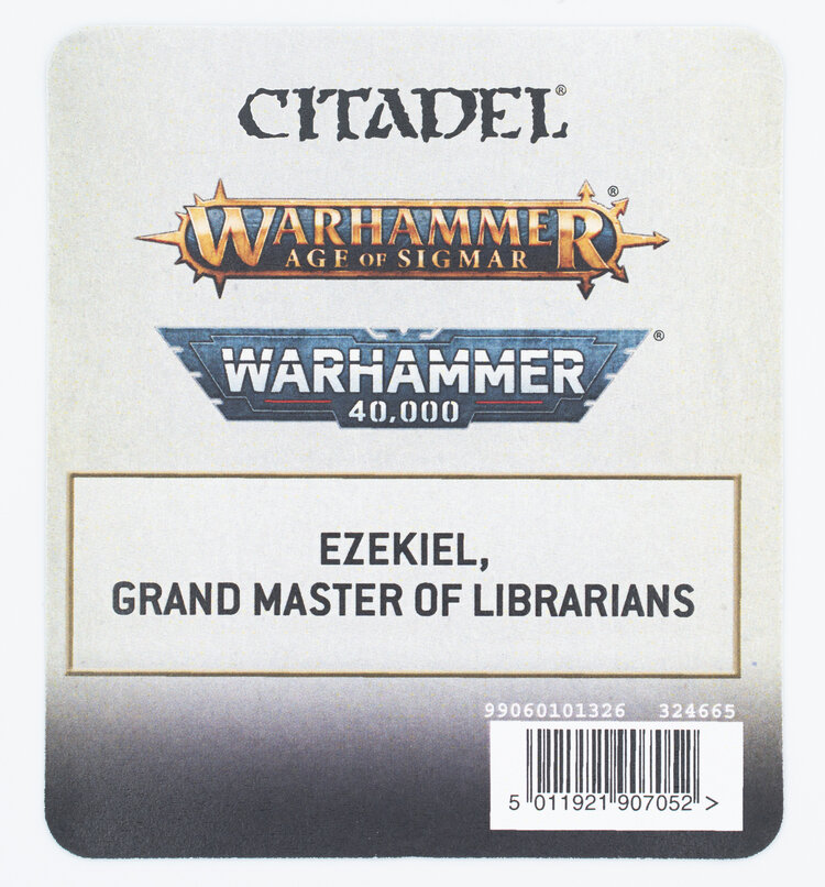 Games Workshop Warhammer Warhammer 40000 - Dark Angels: Ezekiel Grand Master of Librarians