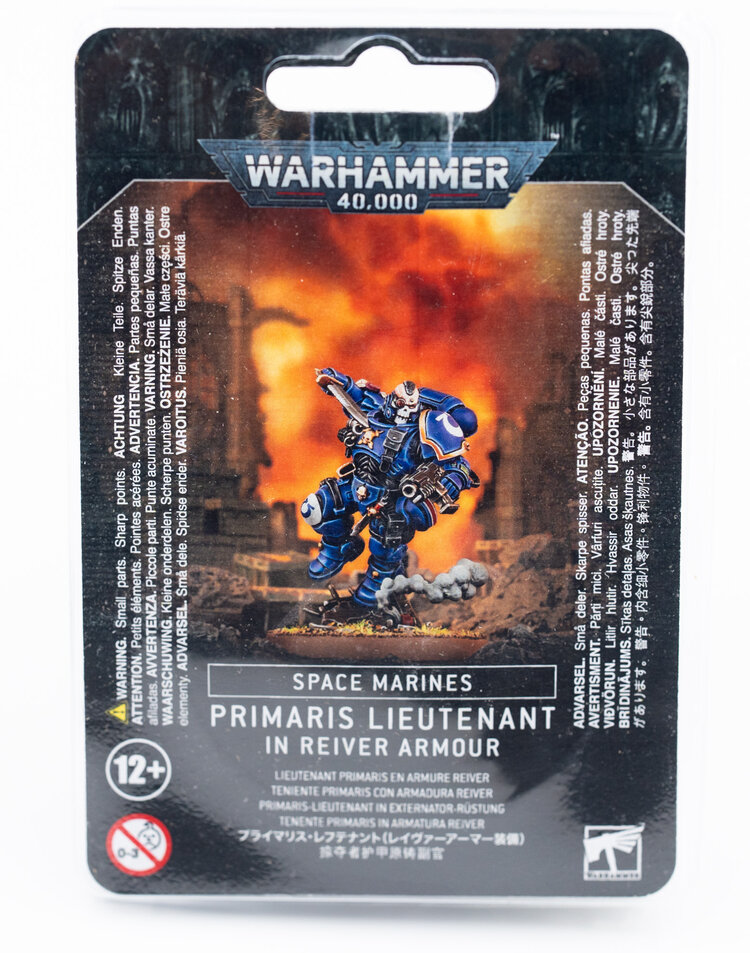Games Workshop Warhammer Warhammer 40000 - Space Marines: Primaris Lieutenant in Reiver Armour