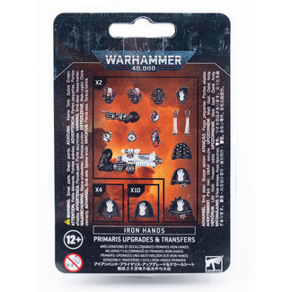 Games Workshop Space Marines: Iron Hands - Primaris Upgrades & Transfers