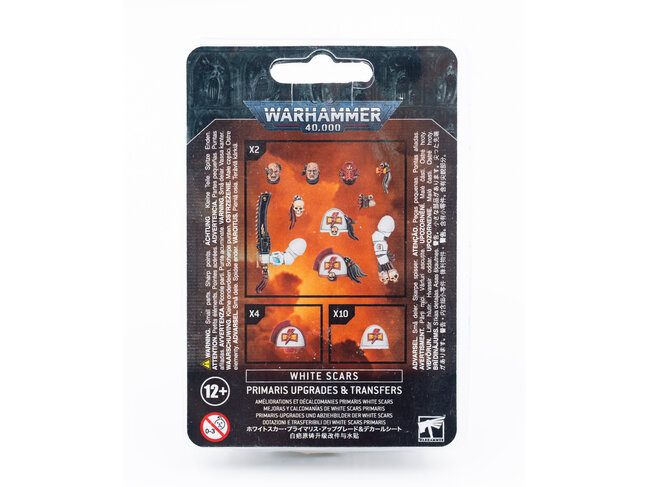 Games Workshop Warhammer Space Marines: White Scars - Primaris Upgrades & Transfers