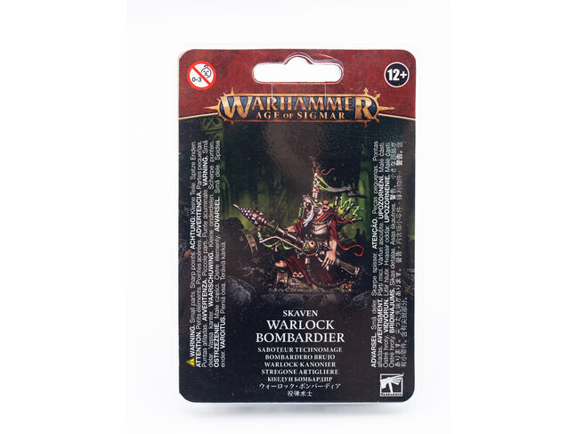 Games Workshop Warhammer Skaven: Warlock Bombardier