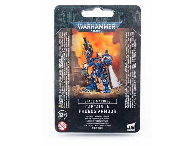 Games Workshop Warhammer Space Marines: Captain in Phobos Armour