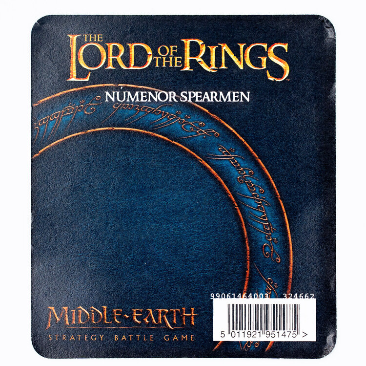 Games Workshop Warhammer Games Workshop - Middle-Earth: Warriors of Numenor with Spears
