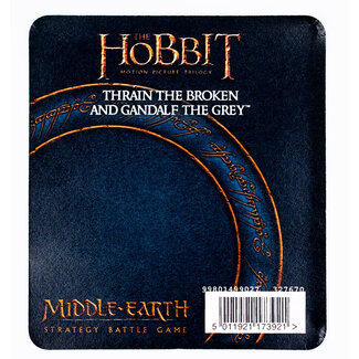 Games Workshop Middle-Earth: Thrain the Broken and Gandalf the Grey