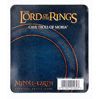 Games Workshop Middle-Earth: Cave Troll