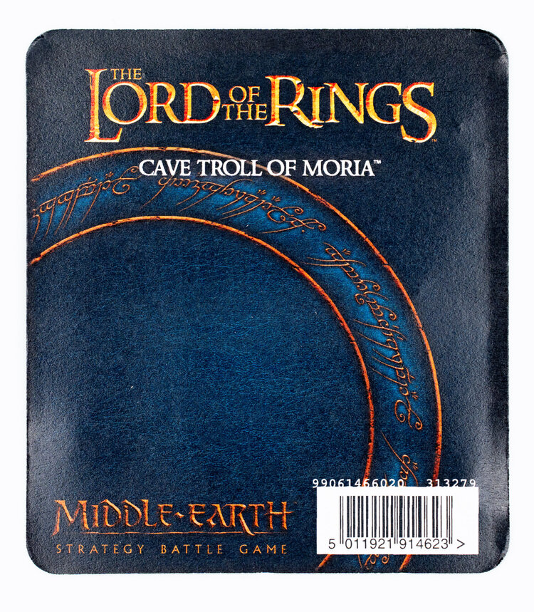 Games Workshop Warhammer Games Workshop - Middle-Earth: Cave Troll