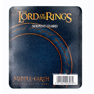 Games Workshop Middle-Earth: Serpent Guard