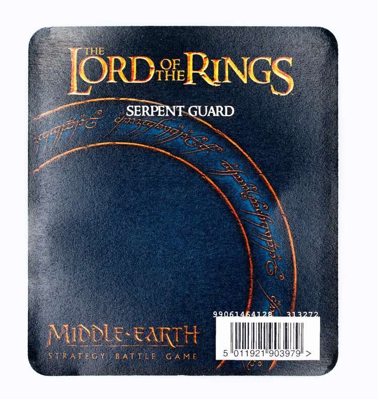 Games Workshop Warhammer Games Workshop - Middle-Earth: Serpent Guard