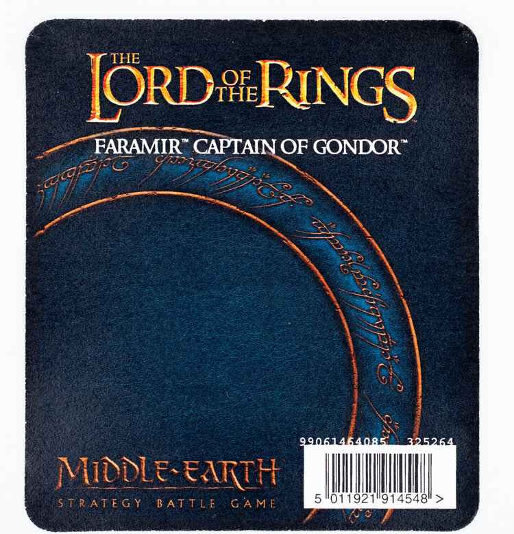 Games Workshop Warhammer Games Workshop - Middle-Earth: Faramir Captain of Gondor