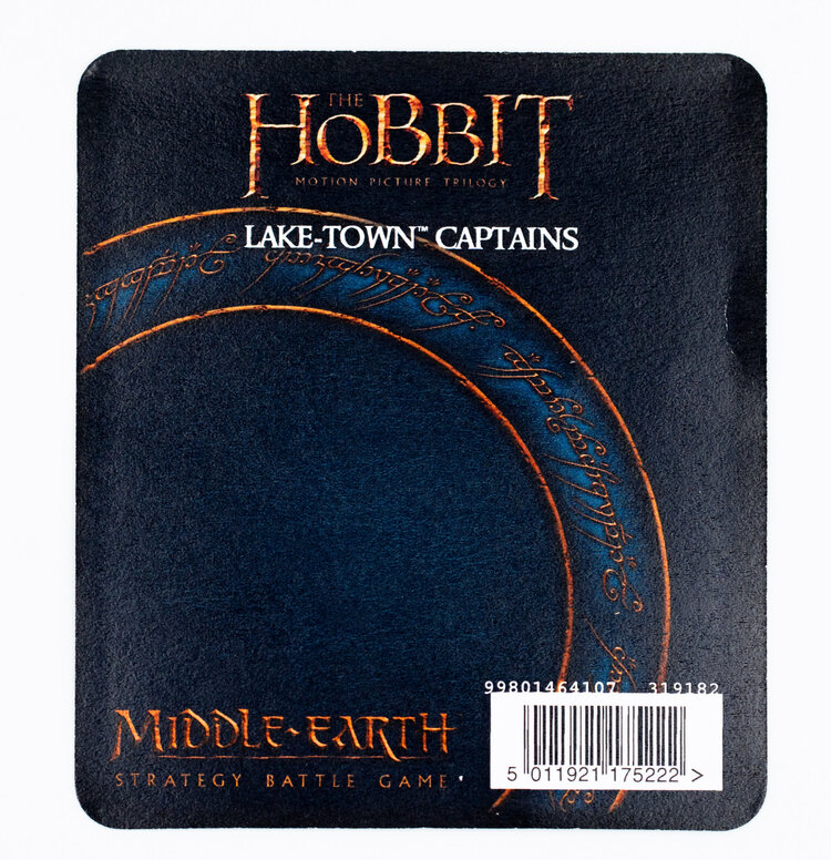 Games Workshop Warhammer Games Workshop - Middle-Earth: Lake-Town Captains