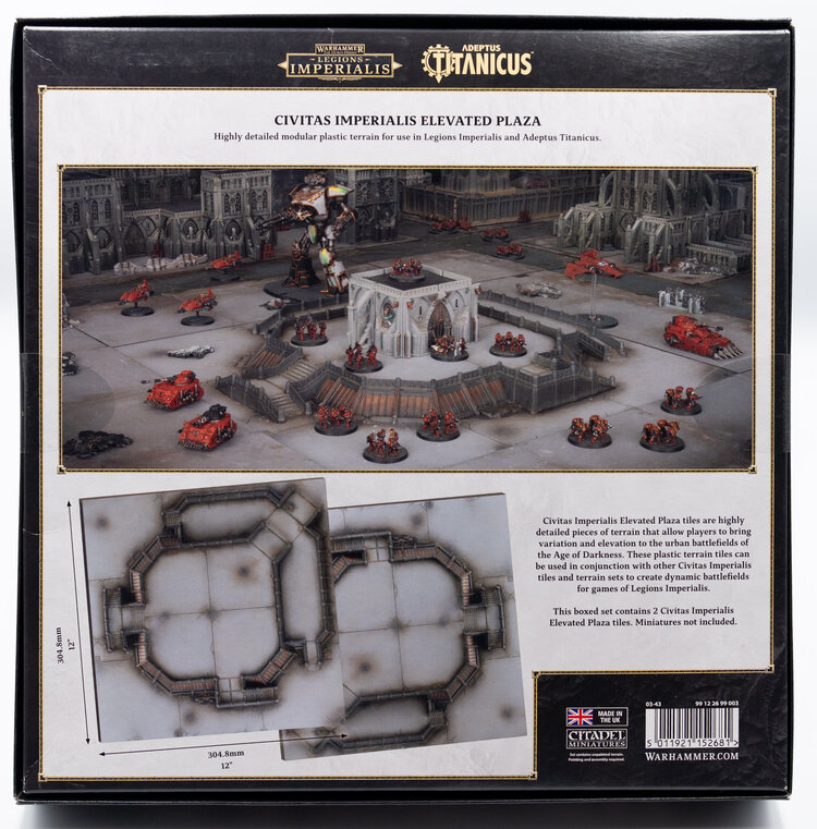 Games Workshop Warhammer Games Workshop - Legions Imperialis: Civitas Imperialis Elevated Plaza
