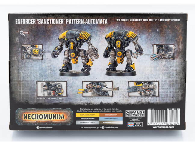 Games Workshop Warhammer Necromunda: Enforcer Sanctioner Pattern Automata