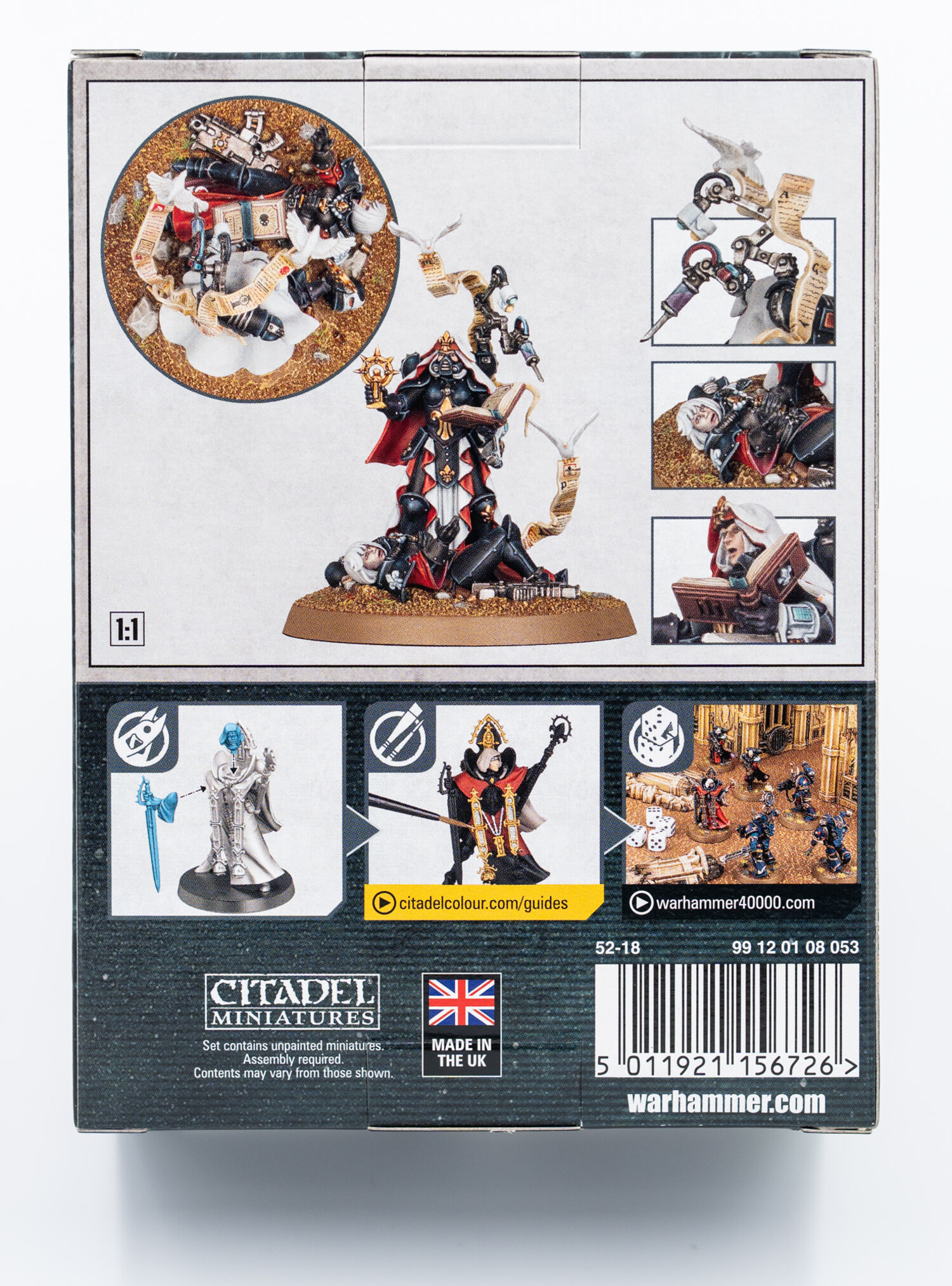 Games Workshop Hospitaller Adepta Sororitas – Miniature Warhammer 40,000 Elite Pour Armée Sisters