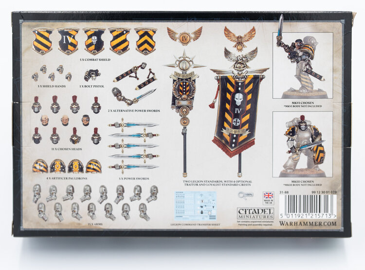 Games Workshop Warhammer Warhammer The Horus Heresy: Legion Command Upgrade Set