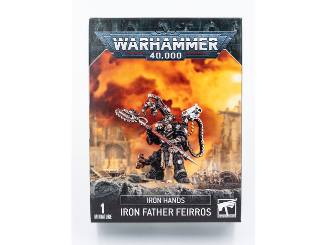 Games Workshop Warhammer Space Marines: Iron Hands - Iron Father Feirros