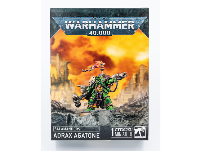 Games Workshop Warhammer Space Marines: Salamanders - Adrax Agatone