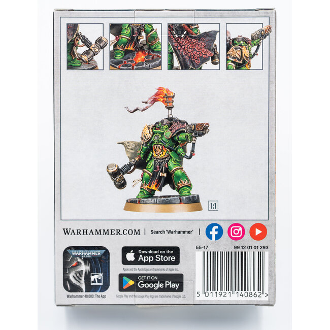 Games Workshop Warhammer 40000 - Space Marines: Salamanders Adrax Agatone