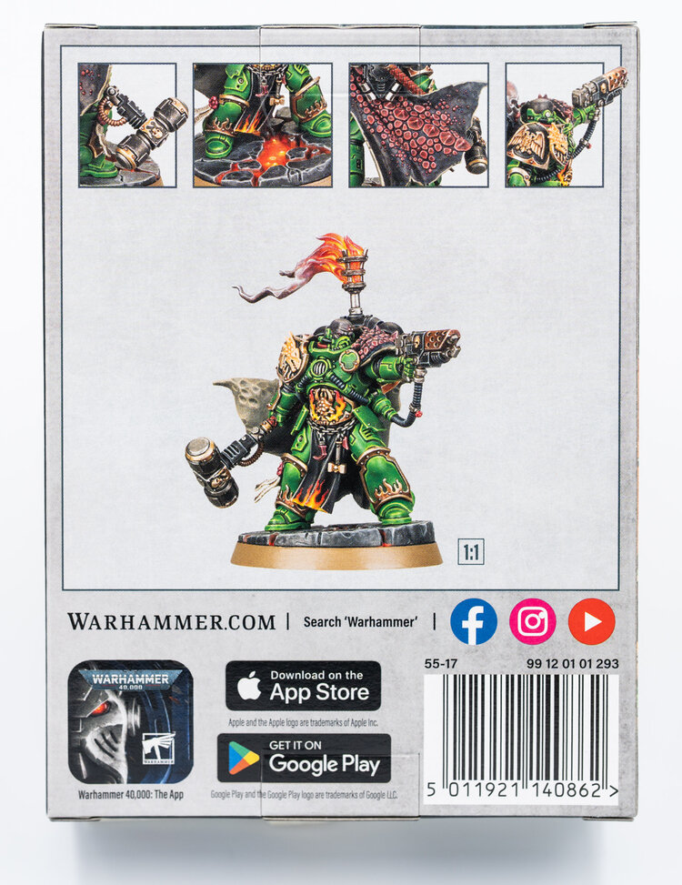 Games Workshop Warhammer Warhammer 40000 - Space Marines: Salamanders Adrax Agatone