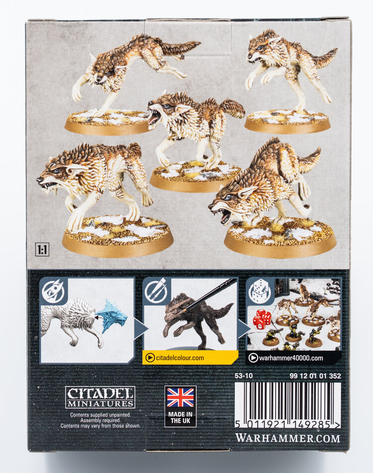 Games Workshop Warhammer Warhammer 40000 - Space Wolves: Fenrisian Wolves