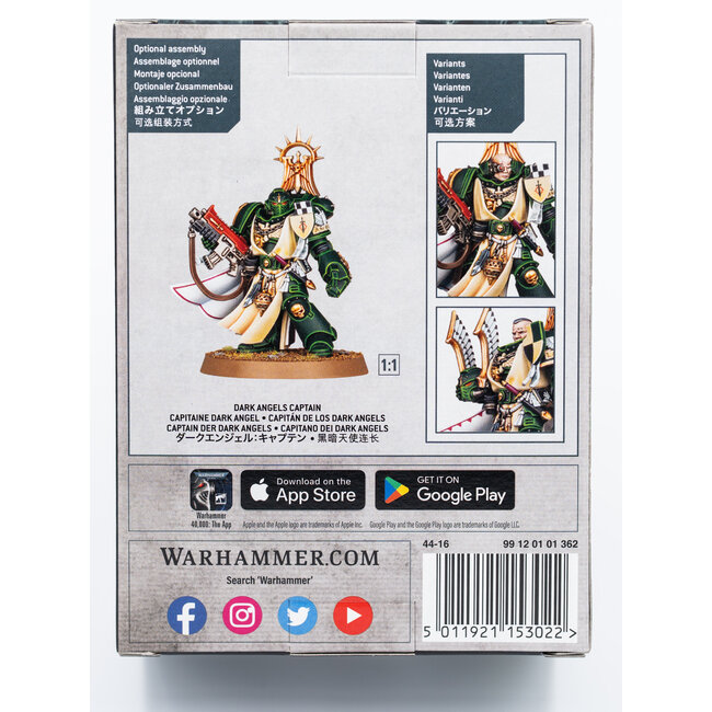 Games Workshop Warhammer 40000: Dark Angels Master Lazarus