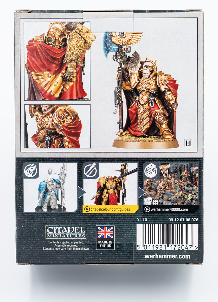 Games Workshop Warhammer Warhammer 40000 - Adeptus Custodes: Captain-General Trajann Valoris