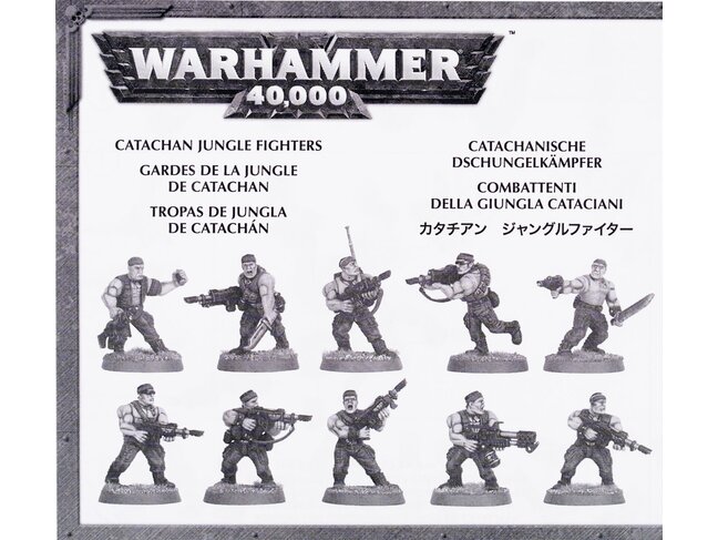Games Workshop Warhammer Astra Militarum: Catachan Jungle Fighters