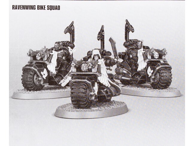 Games Workshop Warhammer Dark Angels: Ravenwing Bike Squad