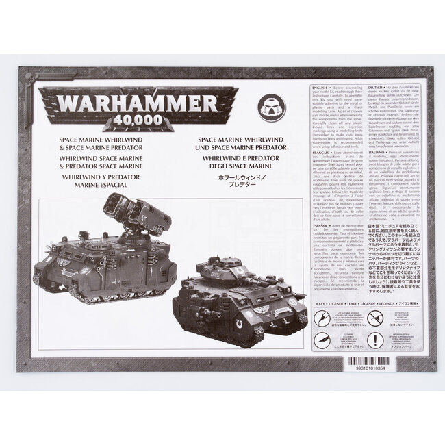 Games Workshop Warhammer 40000 - Space Marines: Whirlwind