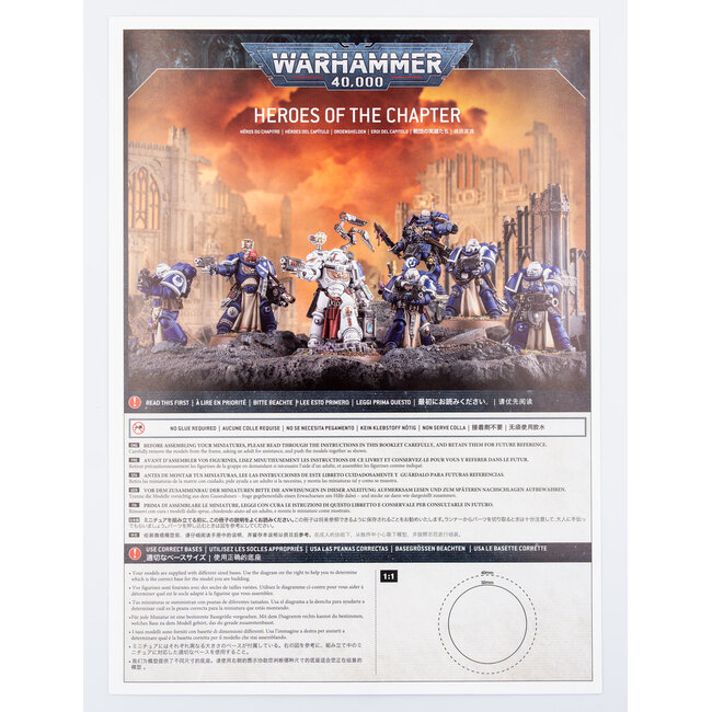 Games Workshop Warhammer Warhammer 40000 - Space Marines: Heroes of the Chapter